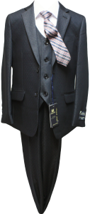 BOYS 5PC. TR SUIT (2141411) BLACK